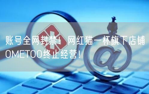 账号全网封禁！网红猫一杯旗下店铺OMETOO终止经营！