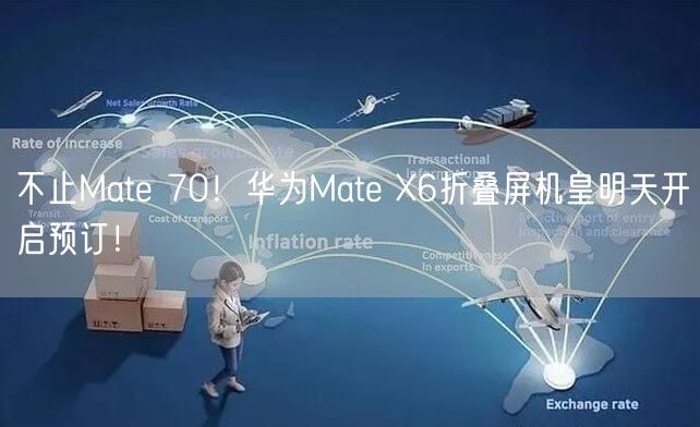 不止Mate 70！华为Mate X6折叠屏机皇明天开启预订！