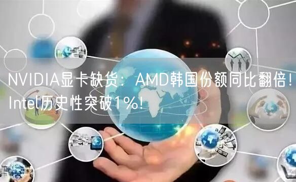 NVIDIA显卡缺货：AMD韩国份额同比翻倍！Intel历史性突破1%！