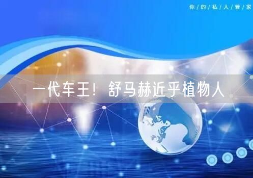 一代车王！舒马赫近乎植物人