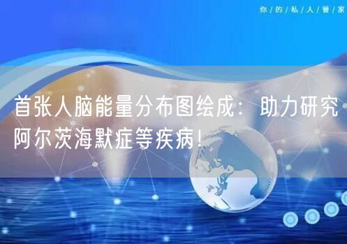 首张人脑能量分布图绘成：助力研究阿尔茨海默症等疾病！