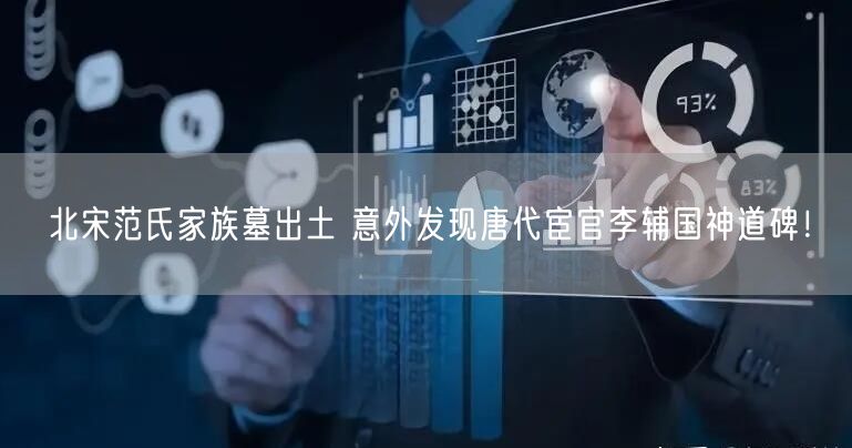 北宋范氏家族墓出土 意外发现唐代宦官李辅国神道碑！