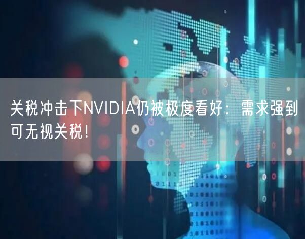 关税冲击下NVIDIA仍被极度看好：需求强到可无视关税！