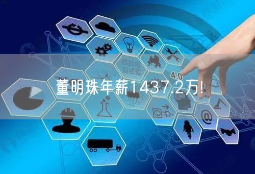 董明珠年薪1437.2万!